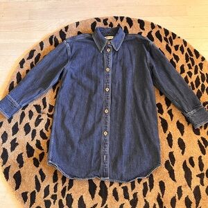 Madewell denim shirt/dress